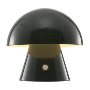 Porcini 7" Contemporary Bohemian Rechargeable/Cordless Iron Integrated LED Mushroom Table Lamp - JONATHAN Y